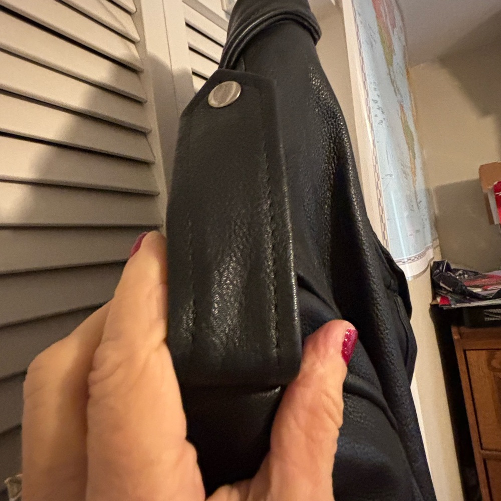 Motorcycle Jacket Size 40 Black - Picture 9 of 9